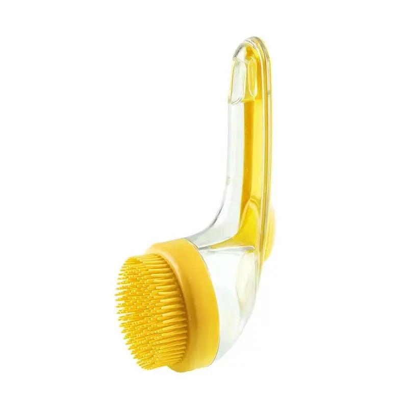 2026 Advanced 2-In-1 Pet Bathing and Grooming Brush with Built-In Shampoo Dispenser, Ergonomic Non-Slip Handle, and Deshedding Tools for Optimal Dog and Cat Care, Enhances Fur Cleaning and Circulation for Home Use