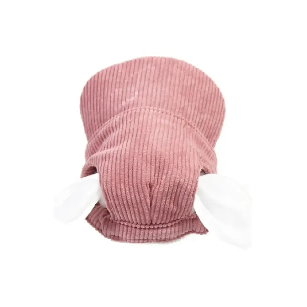 Adjustable Dog Baseball Cap - Breathable Soft Parent-Child Hat with Ear Holes for Sun Protection and Hiking