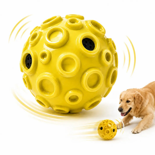 Interactive Floating Dog Ball - 4.72-Inch TPR Toy for Medium and Large Dogs, Ideal for Outdoor Fetch, Water Play, and Exercise