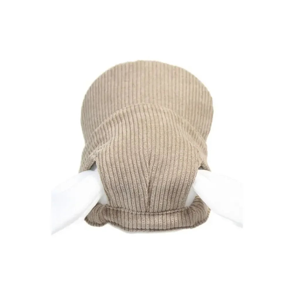 Adjustable Dog Baseball Cap - Breathable Soft Parent-Child Hat with Ear Holes for Sun Protection and Hiking