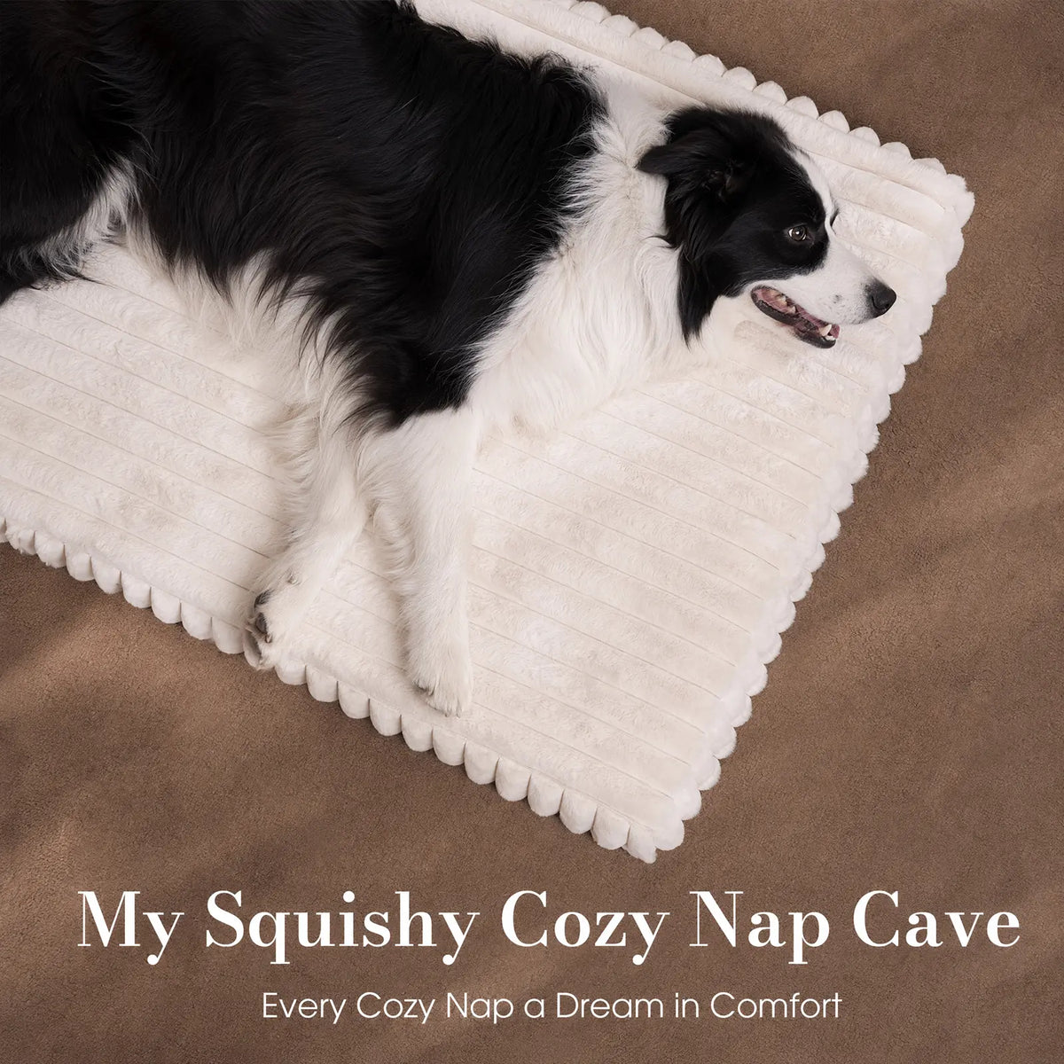 Sohochic Cozila Modern Washable Orthopedic Dog Bed with Egg Crate Foam, Waterproof Liner, and Non-Slip Bottom - Enhanced Comfort and Weight Distribution for Medium and Large Dogs, Ideal for Home and Outdoor Use