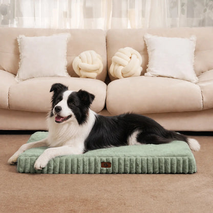 Sohochic Cozila Modern Washable Orthopedic Dog Bed with Egg Crate Foam, Waterproof Liner, and Non-Slip Bottom - Enhanced Comfort and Weight Distribution for Medium and Large Dogs, Ideal for Home and Outdoor Use