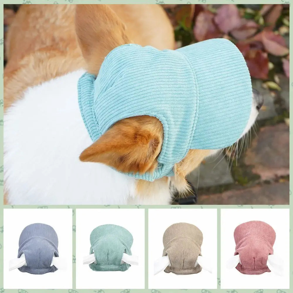 Adjustable Dog Baseball Cap - Breathable Soft Parent-Child Hat with Ear Holes for Sun Protection and Hiking