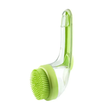 2026 Advanced 2-In-1 Pet Bathing and Grooming Brush with Built-In Shampoo Dispenser, Ergonomic Non-Slip Handle, and Deshedding Tools for Optimal Dog and Cat Care, Enhances Fur Cleaning and Circulation for Home Use