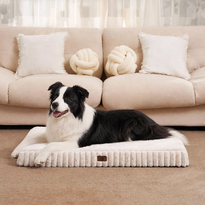 Sohochic Cozila Modern Washable Orthopedic Dog Bed with Egg Crate Foam, Waterproof Liner, and Non-Slip Bottom - Enhanced Comfort and Weight Distribution for Medium and Large Dogs, Ideal for Home and Outdoor Use